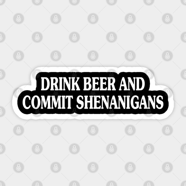 Drink Bear And Commit Shenanigans Sticker by Drawings Star